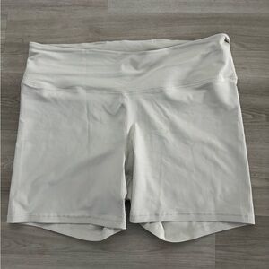 High-Waisted PowerSoft Ribbed
Biker Shorts -- 6-inch inseam - 2X